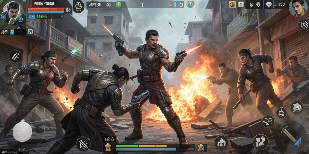 Screenshot gameplay API36 menampilkan aksi seru yang memukau.