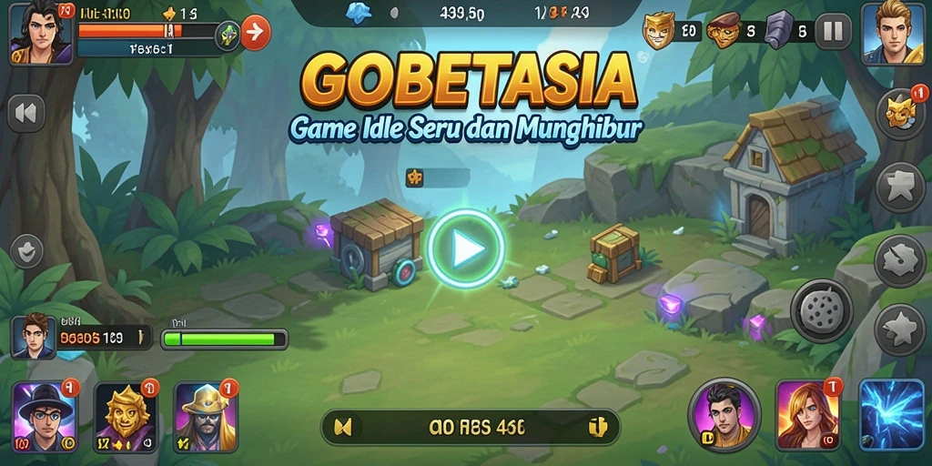 Tampilan menarik gameplay GOBETASIA yang menghibur.