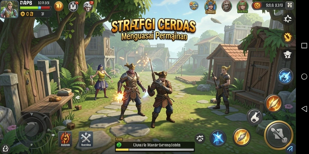 Tampilan gameplay RP8 yang menarik dan strategis.