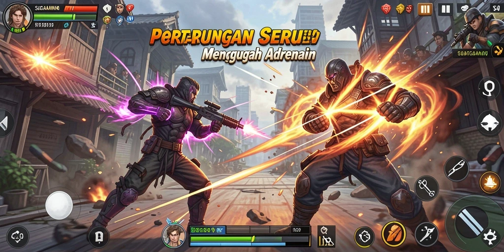 Tampilan seru gameplay pertarungan di SOBATGAMING.