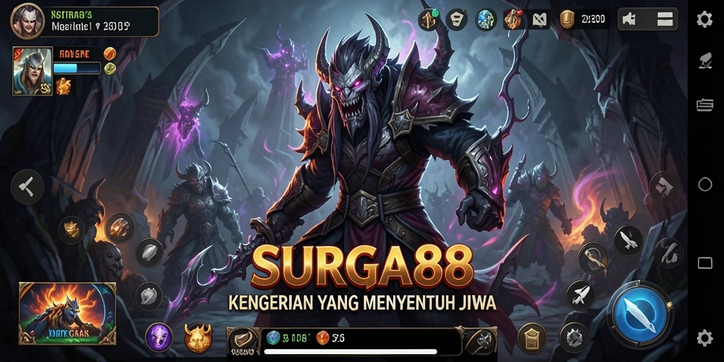 Screenshot gameplay menegangkan dari SURGA88