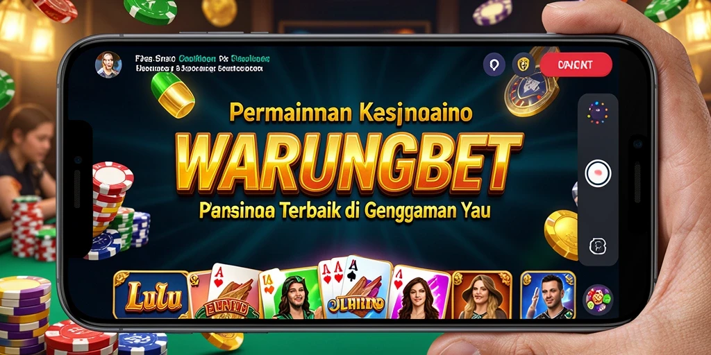 Screenshot gameplay <strong>WARUNGBET</strong> menampilkan suasana kasino yang mengesankan.