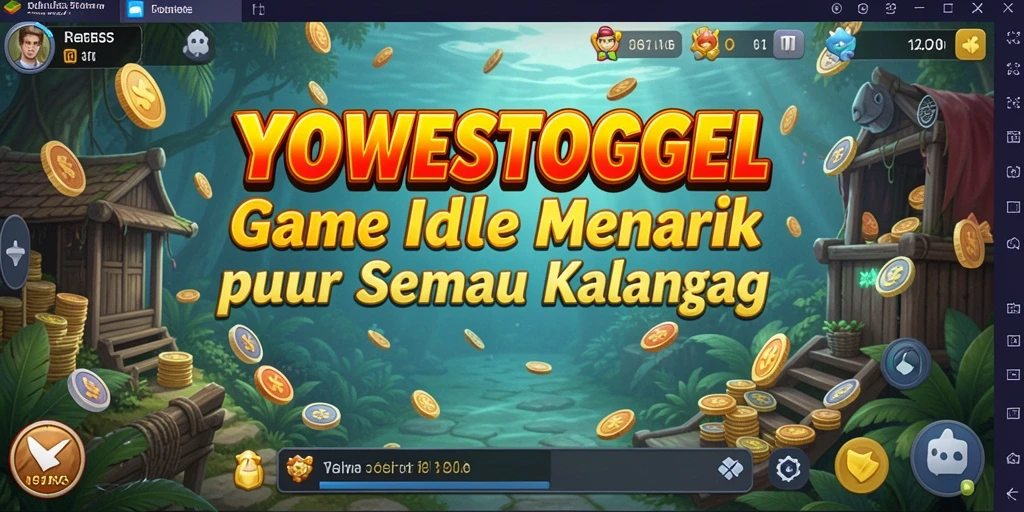 Tampilan gameplay YOWESTOGEL yang menarik dan interaktif.